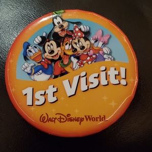 Disney World - first visit pin/brooch